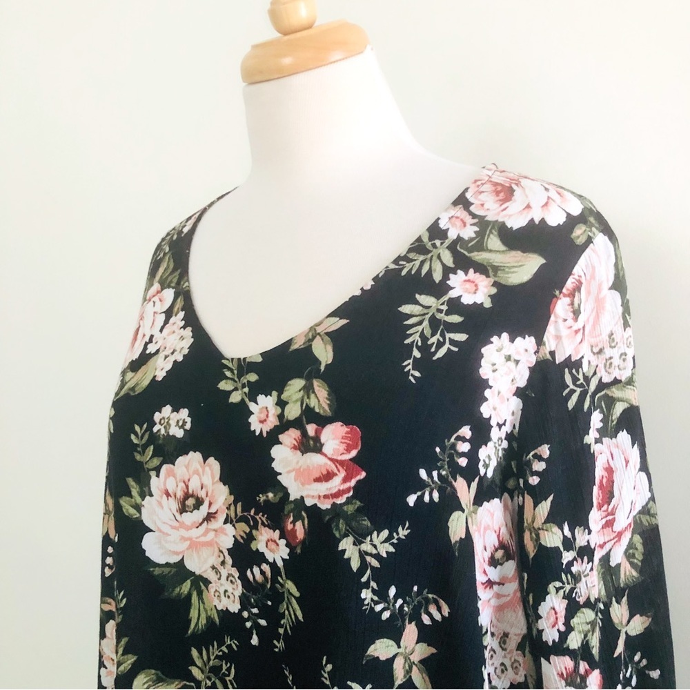 Show Me Your Mumu Donnie Dress Roses Cloud Floral Boho Mini Dress XS - Picture 10 of 16